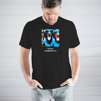 Doberman 1B Adult M Unisex t-shirt