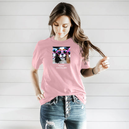 Cavalier King Charles Spaniel 2P Adult F Unisex t-shirt