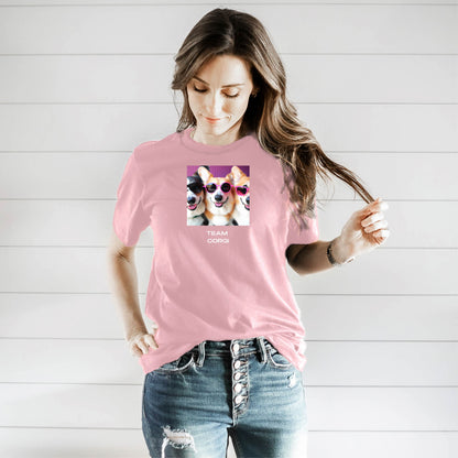 Corgi 3P Adult F Unisex t-shirt