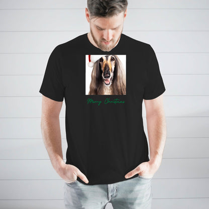 Afghan Hound 1MC Adult M Unisex t-shirt