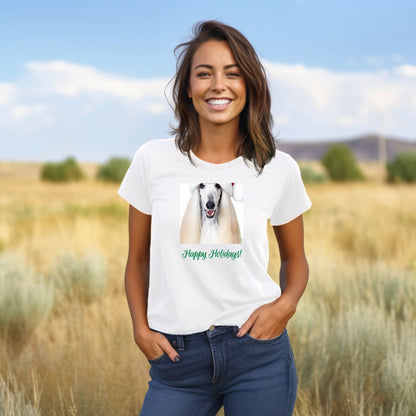 Afghan Hound 5HH Adult F Unisex t-shirt