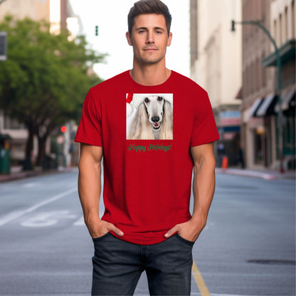 Afghan Hound 6HH Adult M Unisex t-shirt