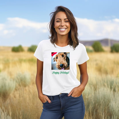 Airedale Terrier 1HH Adult F Unisex t-shirt