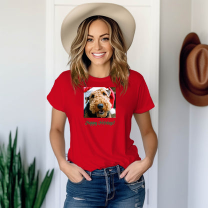 Airedale Terrier 2HH Adult F Unisex t-shirt