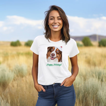 Australian Shepherd 6HH Adult F Unisex t-shirt