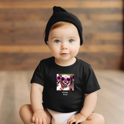 Pug 1P Baby Jersey Short Sleeve Tee