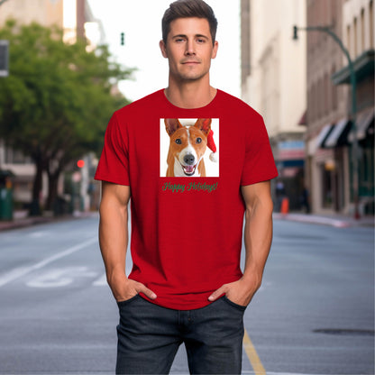 Basenji 1HH Adult M Unisex t-shirt