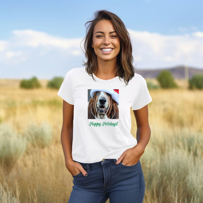 Basset Hound 2HH Adult F Unisex t-shirt