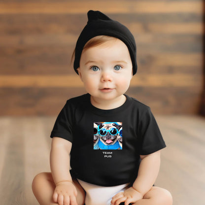 Pug 3B Baby Jersey Short Sleeve Tee