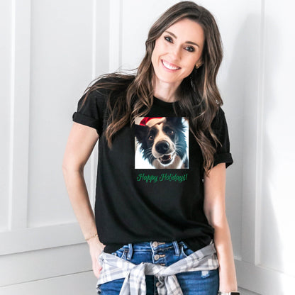 Border Collie 2HH Adult F Unisex t-shirt