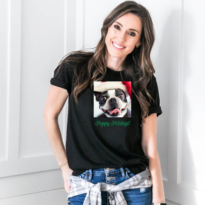 Boston Terrier 1HH Adult F Unisex t-shirt