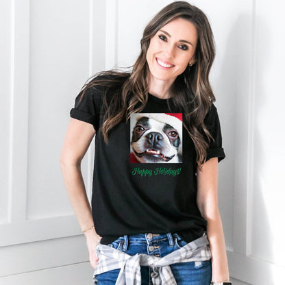 Boston Terrier 2HH Adult F Unisex t-shirt