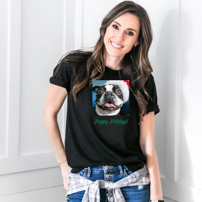 Boston Terrier 3HH Adult F Unisex t-shirt