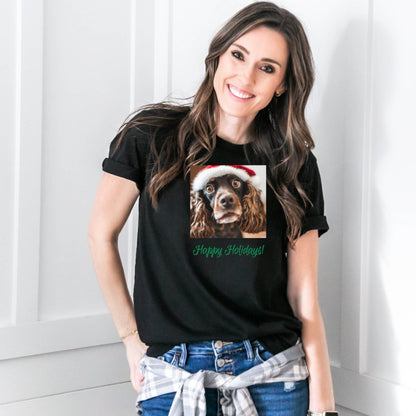 Boykin Spaniel 2HH Adult F Unisex t-shirt