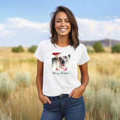 Chinese Crested 4MC Adult F Unisex t-shirt