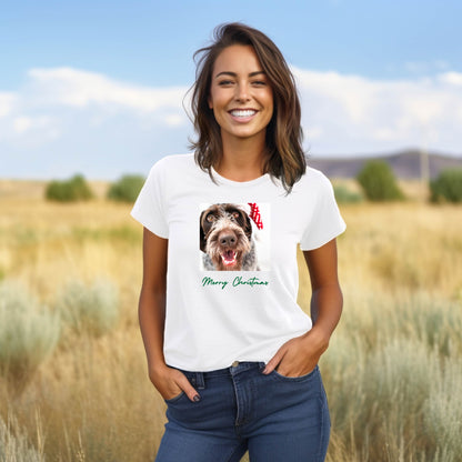 German Wirehaired Pointer 1MC Adult F Unisex t-shirt