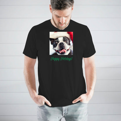 Boston Terrier 1HH Adult M Unisex t-shirt