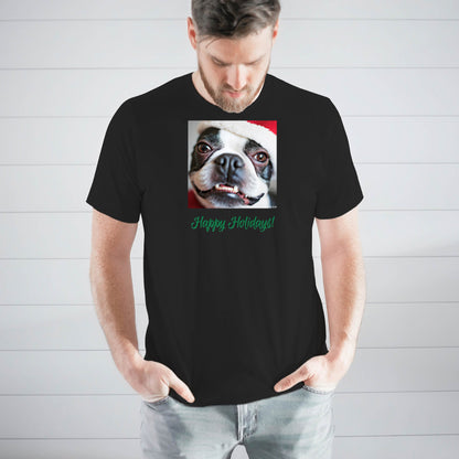 Boston Terrier 2HH Adult M Unisex t-shirt