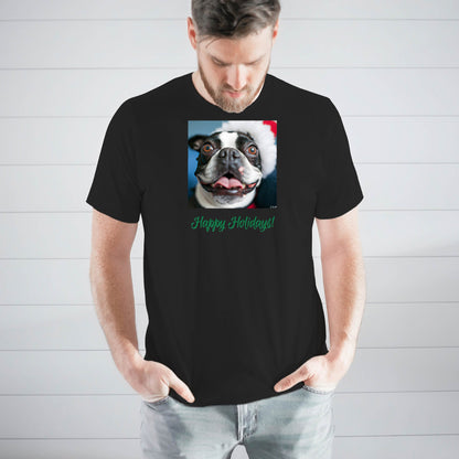 Boston Terrier 3HH Adult M Unisex t-shirt