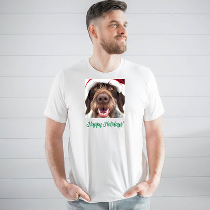 German Wirehaired Pointer 2HH Adult M Unisex t-shirt