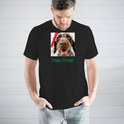 German Wirehaired Pointer 3HH Adult M Unisex t-shirt