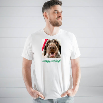 German Wirehaired Pointer 3HH Adult M Unisex t-shirt