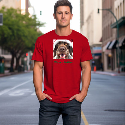 German Wirehaired Pointer 3MC Adult M Unisex t-shirt