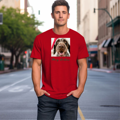 German Wirehaired Pointer 4MC Adult M Unisex t-shirt