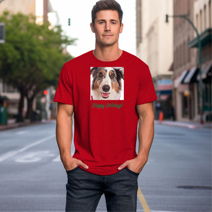 Miniature American Shepherd 3HH Adult M Unisex t-shirt