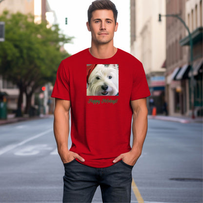 West Highland White Terrier 2HH Adult M Unisex t-shirt