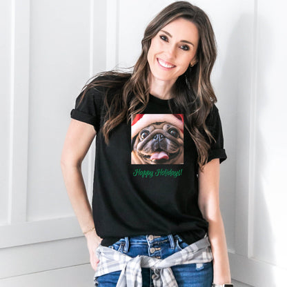 Pug 2HH Adult F Unisex t-shirt