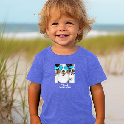 Australian Shepherd 1B Toddler Short Sleeve Tee