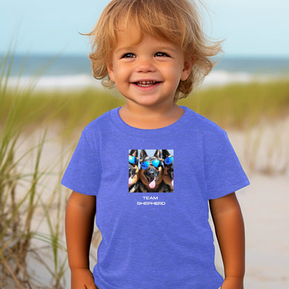 German Shepherd 1B Toddler Short Sleeve Tee