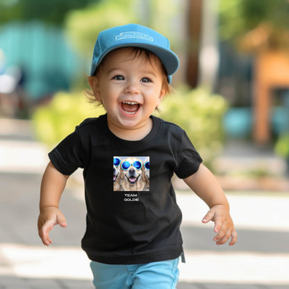 Golden Retriever 1B Toddler Short Sleeve Tee