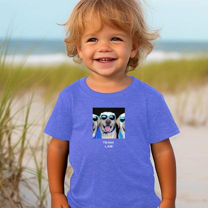 Labrador Retriever 3B Toddler Short Sleeve Tee