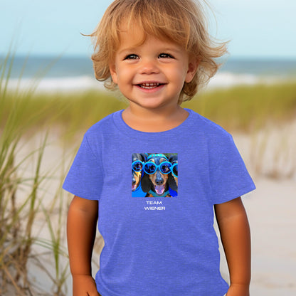 Dachshund 3B Toddler Short Sleeve Tee