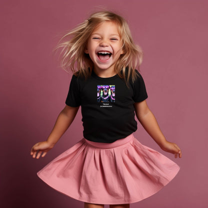 Doberman 1P Toddler Short Sleeve Tee