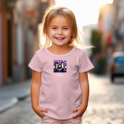 Doberman 1P Toddler Short Sleeve Tee