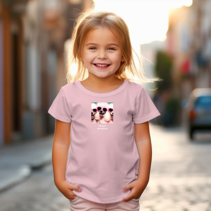 Poodle 3P Toddler Short Sleeve Tee