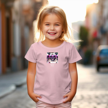 Pug 2P Toddler Short Sleeve Tee