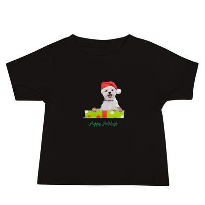 Maltese 3HH Xmas Baby Jersey Short Sleeve Tee