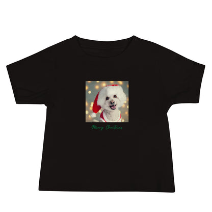 Poodle 7MC Xmas Baby Jersey Short Sleeve Tee