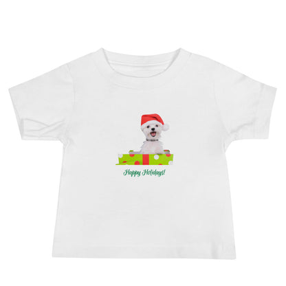 Maltese 3HH Xmas Baby Jersey Short Sleeve Tee