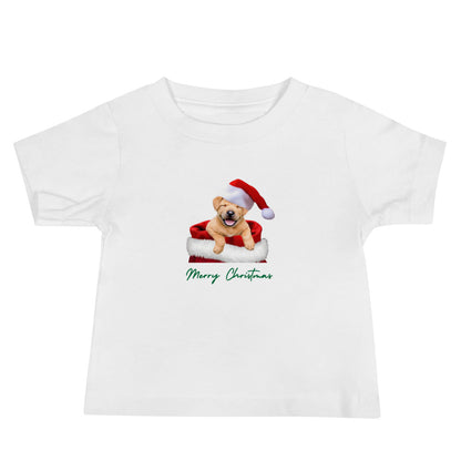 Labrador 1MC Xmas Baby Jersey Short Sleeve Tee