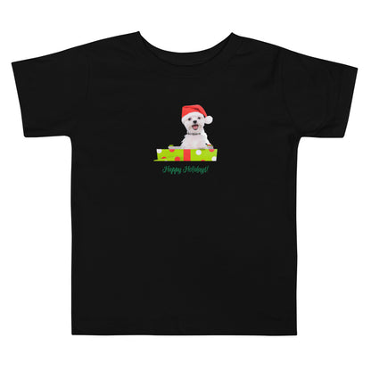 Maltese 3HH Xmas Toddler Short Sleeve Tee