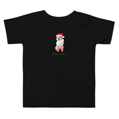 Corgi 4MC Xmas Toddler Short Sleeve Tee