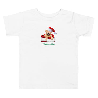 Labrador 1HH Xmas Toddler Short Sleeve Tee