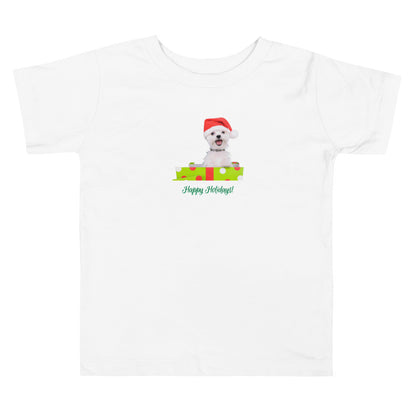 Maltese 3HH Xmas Toddler Short Sleeve Tee