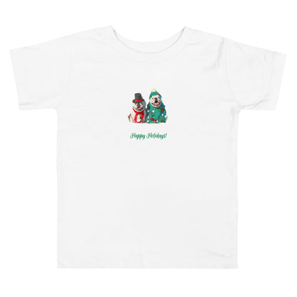 Bulldog 6HH Xmas Toddler Short Sleeve Tee