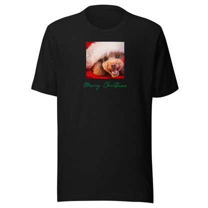 Poodle 5MC Xmas Adult-F Unisex t-shirt